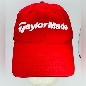Taylormade New Era T-Max Gear Golf Cap Nebraska Huskers Strap Back OS Red